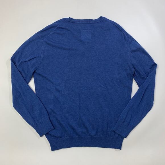 G-Star Raw Sweater Mens Extra Large Regatta Blue Berlow V Neck Knit Long Sleeve - Picture 8 of 15